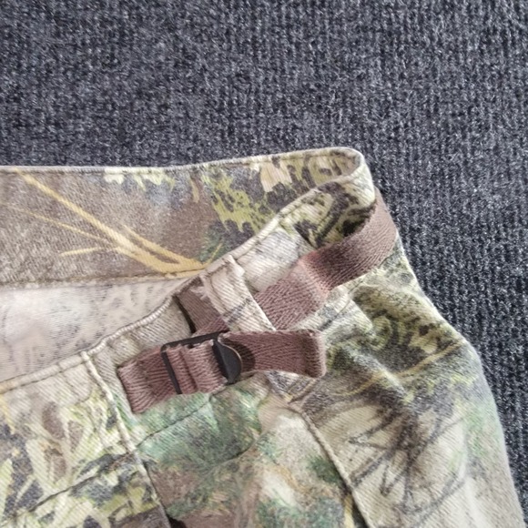 Cabelas Outdoor Gear Cargo Pants 40 Regular Brush Camo Hunting Cotton Blend - Picture 9 of 12